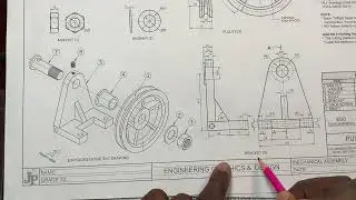 Engineering Graphics and Design/Grade 12/ Assembly Drawing/Part 1