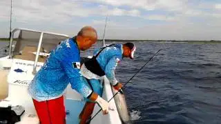 jigging with Roberto and Tonni in Mexico