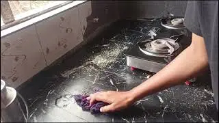 Aaj Kitchen Katta Clean Kiya 🧹 | Simple Ghar Ki Safai Vlog