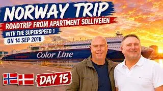 Norway trip  Roadtrip from Apartment Solliveien With The SuperSpeed 1 on 14 Sep 2018 Day 15