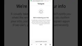 We're reviewing your info Instagram | How to fix we're reviewing your info problem | Solve  #shorts