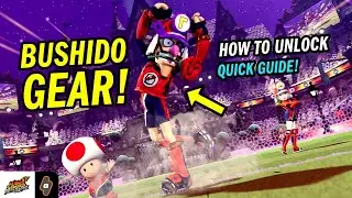 QUICK GUIDE: How to unlock the SECRET Bushido Gear in Mario Strikers Battle League