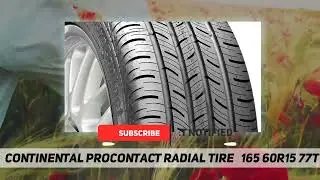 Continental ProContact Radial Tire   165/60R15 77T - Review 2023video