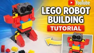 3 in 1 mini red transformer robot LEGO 10696