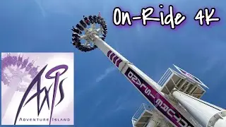 Axis - On Ride POV - Adventure Island Southend - 2020 - 4K