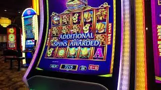 This is more like it! Decent Bonus Spin on Dancing Drums Slots