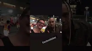 Meeting WWE Damien Priest Orlando