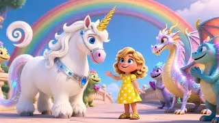 The Enchanted Rainbow Bridge 🌈✨🎶 Magical Adventure & Learning Song for Kids | Nursery Rhyme