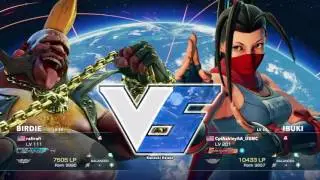 SFV - rafirafi (Birdie) VS CplAshleyAA_USMC (Ibuki) Online Ranked Matches