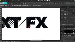 Text effect on affinitybycanva       #affinitydesigner #affinitydesignertutorial #photoshoptutorial 