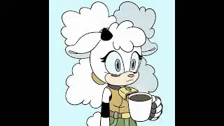 Lanolin Coffee #arttimelapse #sonic #lanolinthesheep
