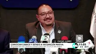 Convocan CANACO y Estado a vacunaci&oacute;n masiva