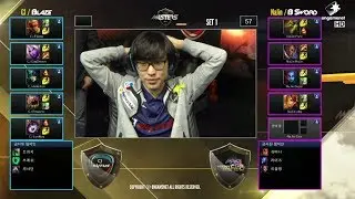 CJ Entus Blaze vs NaJin Black Sword  | Game 1 Semi Play Off | SK Telecom LTE-A LoL Masters 2014