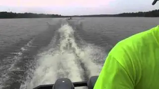 10x30x3 twin 150 hp engines work boat/ push boat