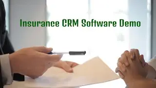 Insurance CRM Software Demo - Call Center CRM Software System - Insurance Software Solutions