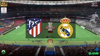 ATLÉTICO MADRID vs REAL MADRID | SEMIFINAL SUPER COPA | EA FC26 | PSD1EZ