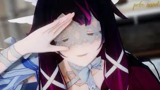 【原神MMD】コロンビーナが魅せる「極楽浄土 / Gokuraku Jodo」【4K】