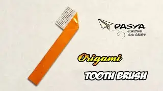 How to make Origami Tooth Brush
