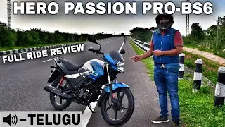 Hero Passion Pro-BS6 |Full review & Onroad price |Telugu vlog