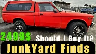 JunkYard Finds | 1979 Chevy LUV |      B&M Shifter No Way!