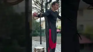 Assisted Ring Cross 🔥 #calisthenics#ironcross  #motivation #aestheic #training #muscleup #power