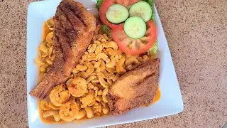 Sos poisson ak noix men kijan pou fè li