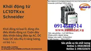 Khởi động từ LC1DTKxx Schneider CD FPT NTTAn 13 1 06 19h00