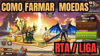 COMO FARMAR MOEDAS DE RTA/LIGA NO SUMMONERS WAR