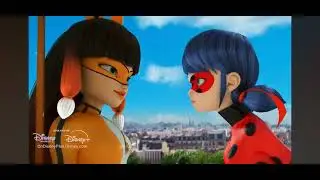 Ladybug and cat noir meet Volpina 