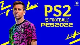 eFootbal 2022 PS2/ Пес 2022 для Playstation2 english version/ espana version