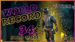 WORLD RECORD - Hyperscape Solo Mode (PS4 Gameplay) NO HEXFIRE