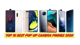 Top 10 Best POP UP Camera Phones 2020/2021 (Bezel-less Smartphones)