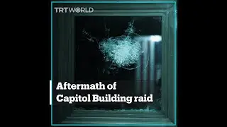 Aftermath of raid by pro-Trump rioters in Capitol Building
