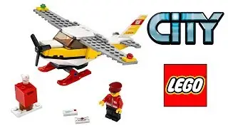 Lego City  60250  Mail Plane  Speed Build Review