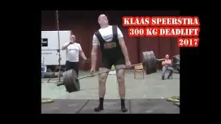 300 KG DEADLIFT KLAAS SPEERSTRA 2017 (natuurtalent).