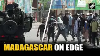 Madagascar&rsquo;s security forces use tear gas & rubber bullets to disperse anti- govt protesters