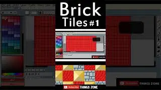 Aseprite Tutorial/Brick Tales #1. Azulejos de Ladrillos #1/Pixel Art