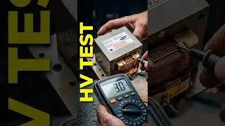 How to Test a Microwave Transformer #diy #howto #transformer #microwave #microwavetransformer