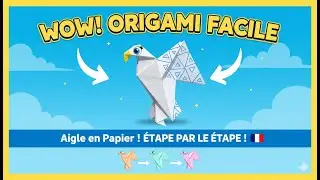 Comment faire un aigle en papier | Tutoriel origami facile étape par étape