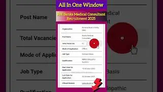 Latest Job Notifications - 2025#allinonewindow#jobs#jobs2025#bankjobs#rbijobs