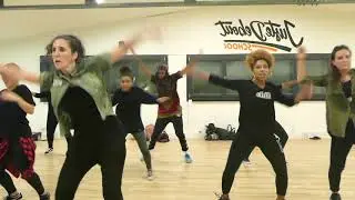 Audrey Bosc - Juste Debout School - Raggajam dancehall workshop