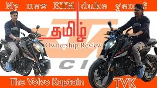 🔥 My new KTM DUKE 250 gen 3 🔥 TFT display.  ownership review in Tamil #ktmduke #tvk #ktm 