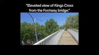 Elevated view of Kings Cross