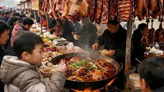 What kind of meat do Chinese people like to eat the most? Part in rural China