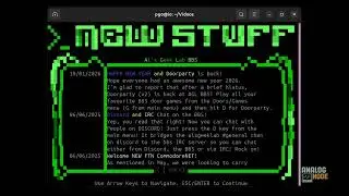 Live BBS via SyncTERM #test #bbs #bbsing
