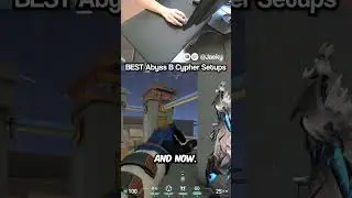 BEST Abyss B Cypher Setups (Valorant Tips)