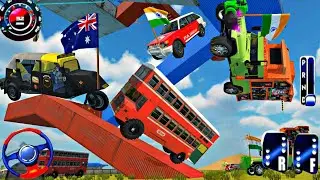 Live Indian Truck Stuck on sea and Tractor and Thar Dj Rescued the truck DJ from sea #tractor #06