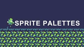 Sprite Colour Palettes using Shader Graph in Unity