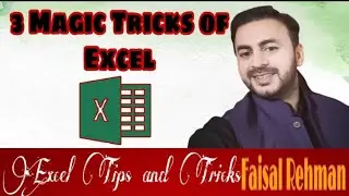 3 Magic Tricks of Excel ||Excel Tips and Tricks