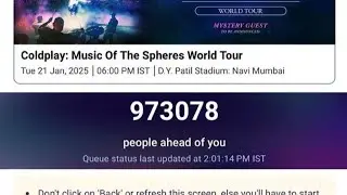 Coldplay concert ticket booking scene in india 😭😂😂😂#coldplay #trending
